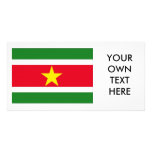 Suriname Flag Photo Cards