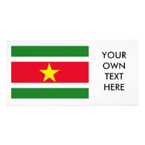 Suriname Flag Photo Cards
