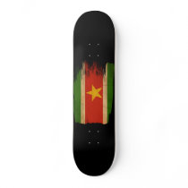 Suriname Flag Skate Board Deck