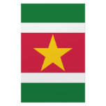 Suriname flag personalized stationery