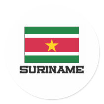 Suriname Flag stickers