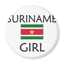 SURINAME GIRL magnets