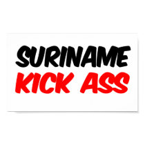 Suriname Kick Ass posters