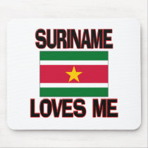 Suriname Loves Me mousepads