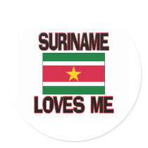 Suriname Loves Me stickers