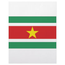 Suriname National Flag letterhead