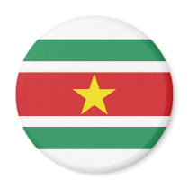 Suriname National Flag magnets