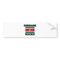 Suriname Rocks bumper stickers