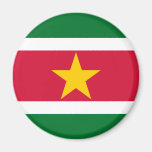 Suriname - Surinamese Flag Fridge Magnets