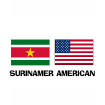 Surinamer American t-shirts by flagshirt Surinamer American t-shirts