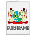 Surinamer Emblem cards