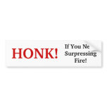 Surpressing Fire! Bumper Sticker