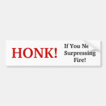 Surpressing Fire! Bumper Sticker