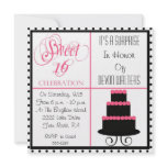 Surprise 16th Birthday-Sweet 16 Party Invitation