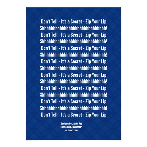 SURPRISE 30th Birthday Modern Royal Blue R600 Personalized Invites
