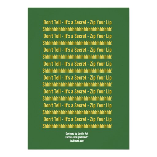 SURPRISE 30th Modern Birthday Green Gold Orange Invite