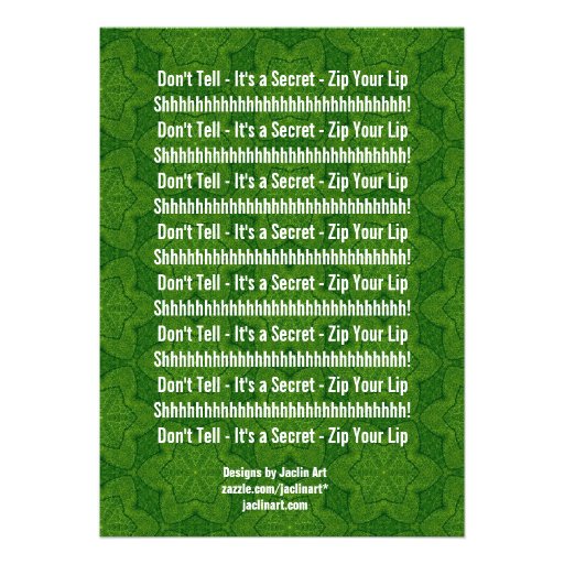 SURPRISE 40th Birthday Modern Green Stars Custom Invitations