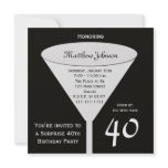 Surprise 40th Birthday Party Invitation
