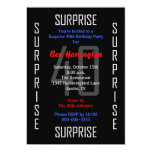 Surprise 40th Birthday Party Invitation - 40 Invitations
