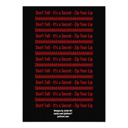 SURPRISE 40th Birthday Trendy Black White Red Personalized Announcement