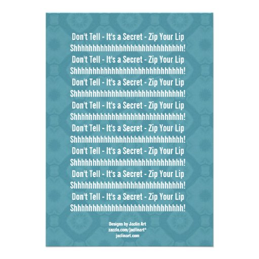 SURPRISE 40th Modern Birthday Blue and White V15 Custom Announcement