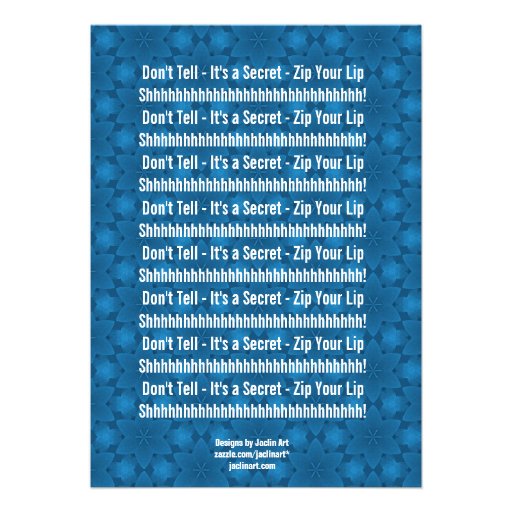 SURPRISE 40th Modern Birthday Blue and White V26 Personalized Invite