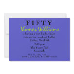 Surprise 50th Birthday Invitation