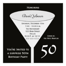 Birthday Party Invitation Wording on Surprise 50th Birthday Invitations  1 500  Surprise 50th Birthday
