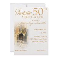 Surprise 50th Birthday Party Invitations invitation