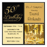 Surprise 50th Birthday Party Invitations invitations