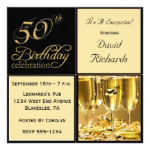 Surprise 50th Birthday Party Invitations on 50th Birthday Cards On 50th Birthday Invitations 8300 50th Birthday