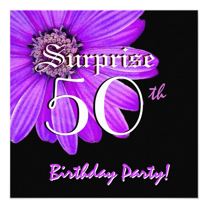 50th Birthday Party Invitation Template 50th Birthday Party Invitation Template