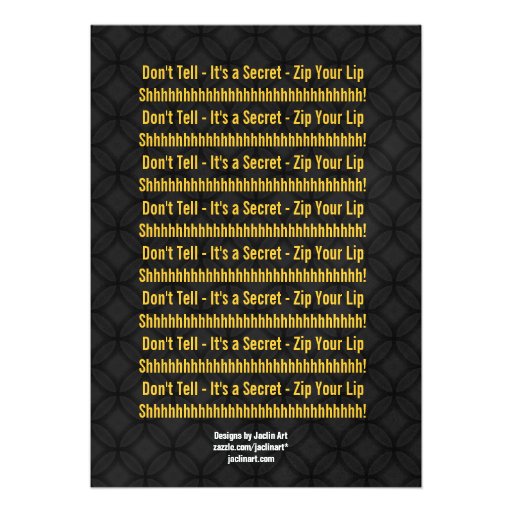 SURPRISE 50th Modern Birthday Charcoal Gold W002 Custom Invitations