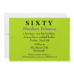 Surprise 60th Birthday Invitation