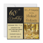 Surprise 60th Birthday Party Invitations