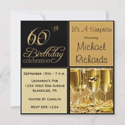 60th Birthday Invitations on Birthday Invitations 60th Birthday Free Invitations