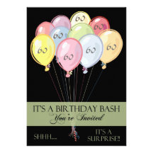 Surprise 60th Birthday Party Invitations