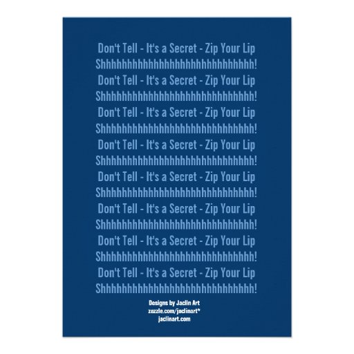 SURPRISE 70th Birthday Blue Damask White W1467 Announcement