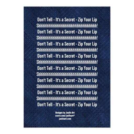 SURPRISE 70th Birthday Modern Royal Blue R604 Custom Invites
