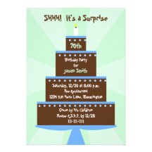 Surprise 50th Birthday Party Invitations on Surprise 70th Birthday Party Invitation Wording