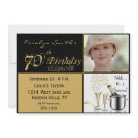 Surprise 70th Birthday Party Invitations