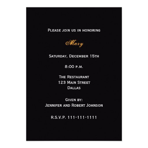 Surprise 80th Birthday Party Invitation