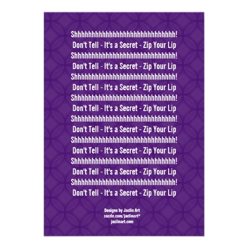 SURPRISE 80th Birthday Purple Pink Blue F218 Personalized Invitations