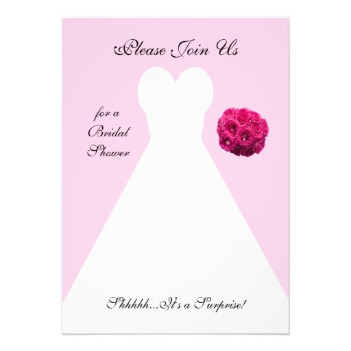 Surprise Bridal Shower Invitation