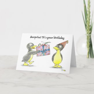 Surprise! It's your birthday Greeting Cards