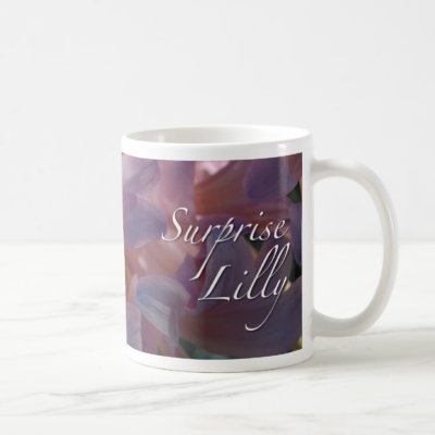 Surprise Lilly Mug by jerryjindrich