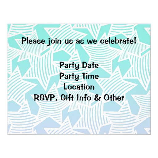 Surprise Party Birthday Invitation, 60th or Other