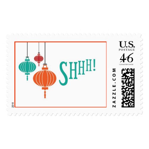Surprise Party Lantern Stamp stamp
