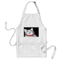 Surprised Cat Gasp Meme - Apron