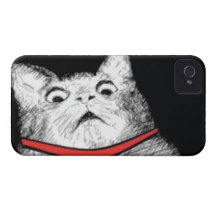 Surprised Cat Gasp Meme - iPhone 4/4S Case iPhone 4 Case-Mate Cases